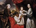 Joshua Reynolds - George Clive and his Family with an Indian Maid - WGA19338