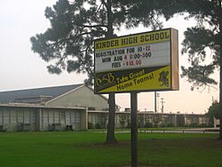 Kinder High School in Kinder, LA IMG 1073