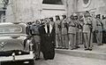 King Talal with his son Hussein, 1952