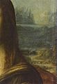 Leonardo di ser Piero da Vinci - Portrait de Mona Lisa (dite La Joconde) - Louvre 779 - Detail (right landscape)