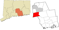 Durham's location within the Lower Connecticut River Valley Planning Region and the state of Connecticut