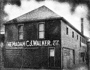 Madam CJ Walker Manufacturing Company, Indianapolis, Indiana (1911)