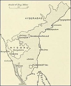 Madras map 1913