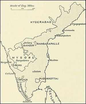 Madras map 1913