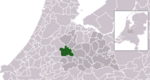 Location of Woerden