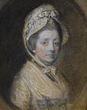 Margaret Burr (1728-1797), Mrs Thomas Gainsborough by Thomas Gainsborough