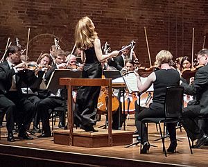Mirga Gra-inyt--Tyla conducts the CBSO, Aldeburgh Voices and Aldeburgh Music Club at Aldeburgh Festival-crop
