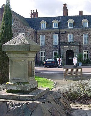 Monument at Rothley Court Hotel - geograph.org.uk - 1639708