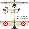 Morane-Saulnier L drawing