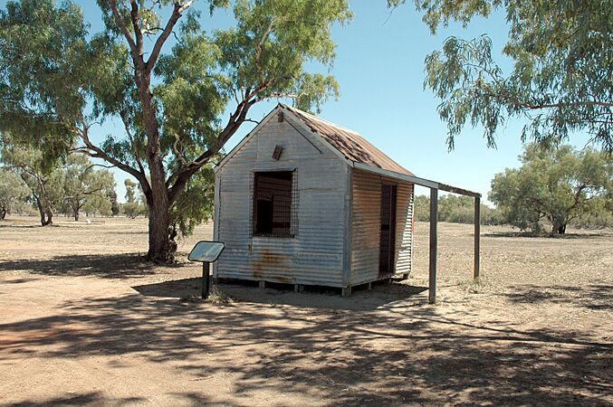 Mosque in bourke cemetery nsw australia