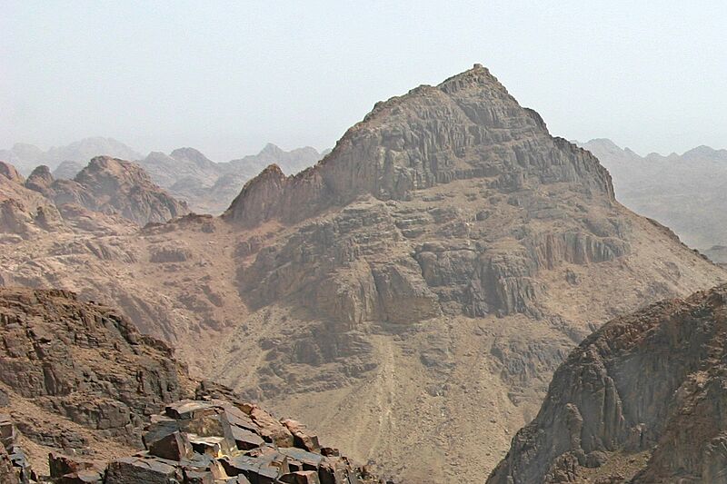 Mount Sinai from the southwest