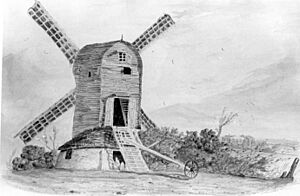 Mousehold Black Mill 1840