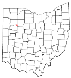 Location in the state of Ohio