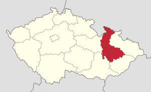 Olomoucký kraj in Czech Republic.svg
