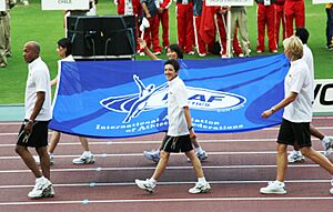 Osaka07 Opening Flag Stars