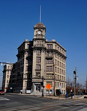 PHILADELPHIA WATCH CASE COMPANY BUILDING - RIVERSIDE, BURLINGTON COUNTY