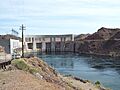 Parker-Parker Dam as viewed from California