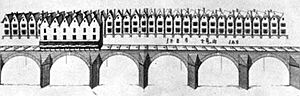 Pont Notre-Dame - 1576 - gravure Jacques Androuet du Cerceau