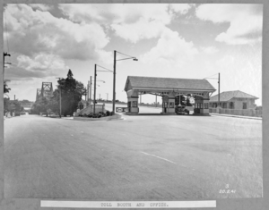 Queensland State Archives 4053 Toll booth and office Brisbane 20 February 1941