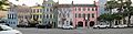 Rainbow Row Panorama