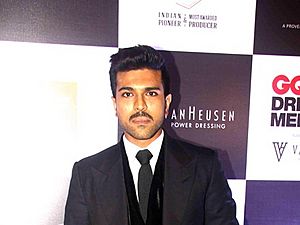 Ram Charan at the GQ Best Dressed Men 2016 ceremony