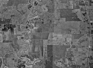 Aerial photograph of the Ramsey Units, January 23, 1995, United States Geological Survey