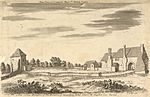 Ruins Of Faversham Abbey, Stukeley, 1722.jpg