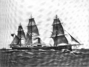 SMS Grosser Kurfurst under sail