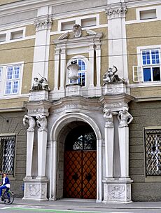 Salzburg Festspielhaus Portal Karajanplatz 01