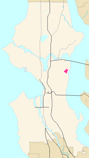 Seattle Map - Washington Park