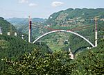 Shuiluohe Bridge from August, 2023 by HighestBridges.jpg