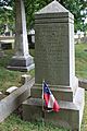 Side view of Samuel Gibbs French Cenotaph