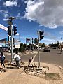 Solar traffic light Asmara, Eritrea
