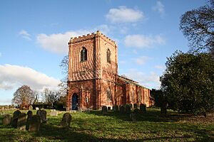 St.Swithin's church, Baumber, Lincs. - geograph.org.uk - 113126.jpg