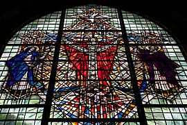 St Paul's Auckland, Christ in Majesty Window, 1967
