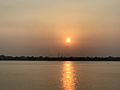 Sunset on river Ganges 02