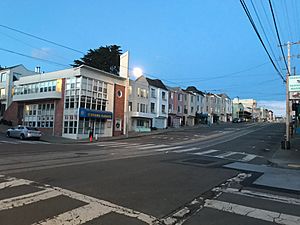 Taraval Street and 16th Ave.