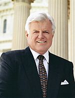 Ted Kennedy, official photo portrait crop