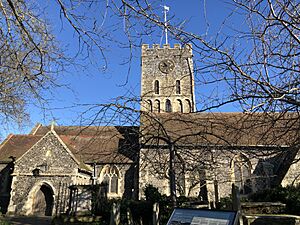 The parish church of St Laurence in Thanet