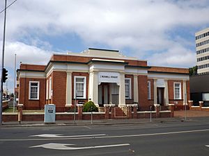 Toowoomba Permanent Building Society from Russell Street