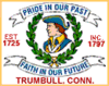 Flag of Trumbull, Connecticut