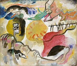 Vassily Kandinsky, 1912 - Improvisation 27, Garden of Love II