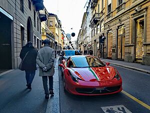 Via Monte Napoleone, Milan, Italy