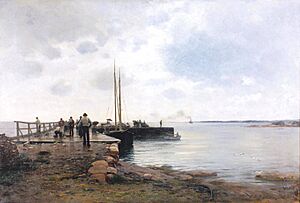 Victor Westerholm - Eckerö Post Quay