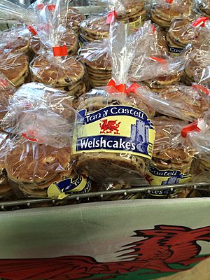 Welsh cakes produced by Tan y Castell