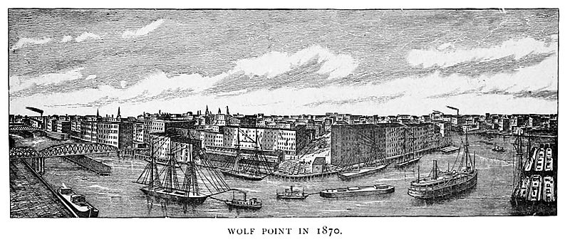 Wolf Point in 1870