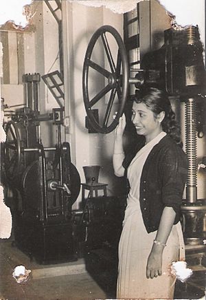 Woman Engineer Ila Ghosh (née Majumdar)