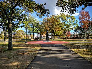 World War II Veterans Memorial State Park in Woonsocket, RI