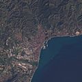 (Málaga) Strait of Gibraltar, Mediterranean Sea (cropped)