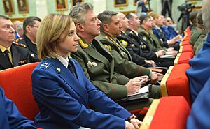 Прокурор Крыма Наталья Поклонская на коллегии Генпрокуратуры России